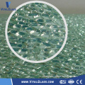 Frosted/Crackled Ice/Ice Crash Laminated Glass for Decoration
